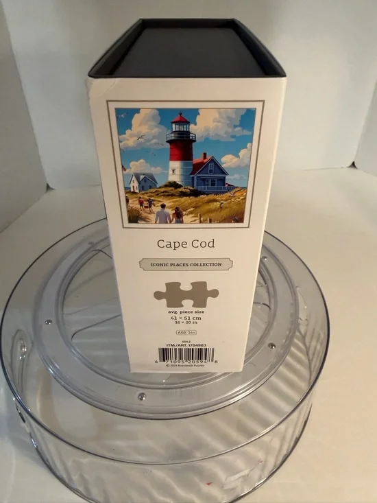 Boardwalk Cape Cod 500-Piece Jigsaw Puzzle - Province town hyannis, lighthouse - Picture 4 of 8